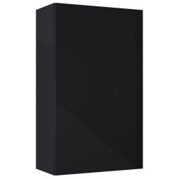 Roca Extra szafka 59,6x31,6x100 cm czarny połysk A857961351