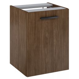 Roca Kwadro szafka 39,8x38,4x53 cm boczna wisząca orzech A857973540