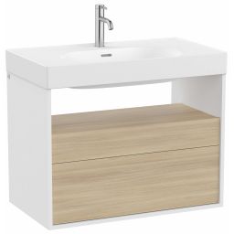 Roca Meridian szafka 80x46x56.5 cm podumywalkowa wisząca biała A858107607