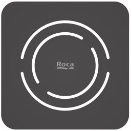 Roca Magma osłona dekoracyjna 12x12 cm onyx A276513640