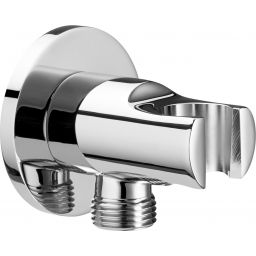 Roca Round Aqua przyłącze kątowe z uchwytem chrom A5B5250C00