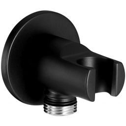Roca przyłącze kątowe z uchwytem czarny A5B5250NB0