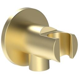 Roca Aqua przyłącze kątowe z uchwytem Brushed Gold A5B5250VA0