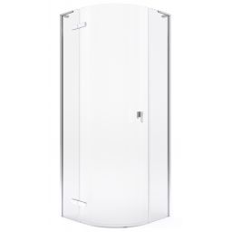 Roca Metropolis-N kabina prysznicowa 90x90 cm półokrągła chrom połysk/szkło przezroczyste AMP1009012M