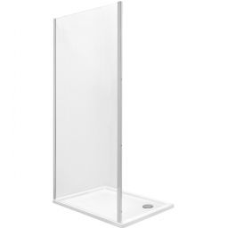 Roca Town-N ścianka prysznicowa 80 cm boczna chrom/szkło przezroczyste AMP2308012M