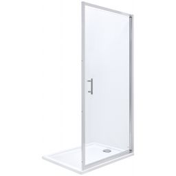 Roca Town-N drzwi prysznicowe 80 cm chrom/szkło przezroczyste AMP2708012M