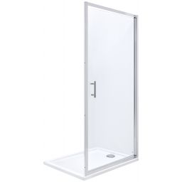 Roca Town-N drzwi prysznicowe 90 cm chrom/szkło przezroczyste AMP2709012M