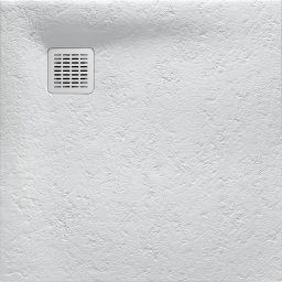 Roca Terran brodzik 100x100 cm kwadratowy kompozyt Stonex perłowy AP1033E83E801630