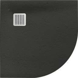 Roca Terran brodzik 90x90 cm półokrągły kompozyt Stonex onyks AP10538438401640