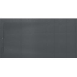 Roca Pyros brodzik prostokątny z syfonem 160x90 cm szary AP90164038403200