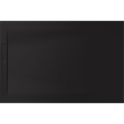 Roca Pyros brodzik prostokątny z syfonem 160x90 cm czarny AP90164038403400