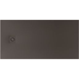 Roca Magma brodzik prostokątny 160x90 cm kompozyt Stonex kawowy APE0164038403660