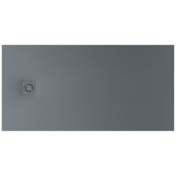 Roca Magma brodzik prostokątny 200x100 cm kompozyt Stonex szary APE017D03E803200