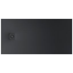 Roca Magma brodzik prostokątny 200x100 cm kompozyt Stonex czarny APE017D03E803400