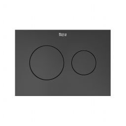 Roca Duplo S przycisk spłukujący do WC czarny A8902233NM