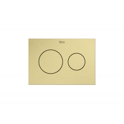 Roca Duplo S przycisk spłukujący do WC złoty A8902233VA