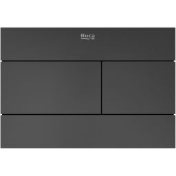 Roca Duplo S przycisk spłukujący do WC czarny A8902243NM