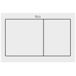 Roca Duplo S przycisk spłukujący do WC biały mat A890225307