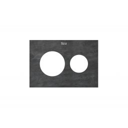 Roca Duplo S płytka przycisku spłukującego do WC szary łupek A8905233SS