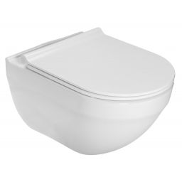 Roca Hebe miska WC wisząca bez kołnierza biały A346136000