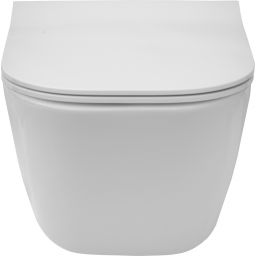 Roca Gap Square miska WC wisząca bez kołnierza biały A34647A000