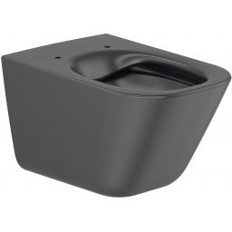 Roca Gap miska WC wisząca bez kołnierza czarny A34647L080