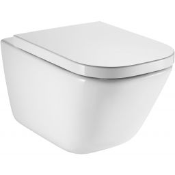 Roca Gap miska WC wisząca bez kołnierza biały A34647LS00