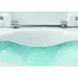 Roca Ona miska WC wisząca bez kołnierza ze spłukiwaniem wirowym biały połysk A34668CS00