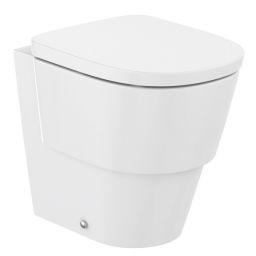 Roca Tura miska WC stojąca bez kołnierza biały połysk A347697S00