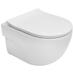 Roca Meridian-N Compacto zestaw miska z deską A34H242000