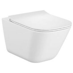 Roca Gap Square miska WC z deską wolnoopadającą A34H472000