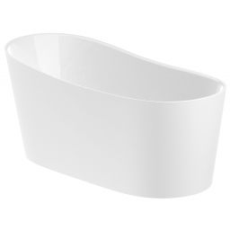 Roca Maui Round wanna wolnostojąca 150x70 cm owalna biały połysk A248499000