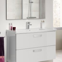 Roca Gap Square umywalka 60x37 cm prostokątna wpuszczana biała A3270Y8000