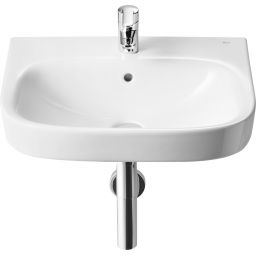 Roca Debba Optica umywalka 50x42 cm prostokątna ścienna biała A325996000