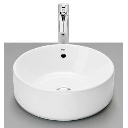 Roca Gap umywalka 39x39 cm okrągła nablatowa biała A3270MJ000
