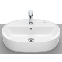 Roca Gap umywalka 55x40 cm owalna nablatowa biała A3270Y0000