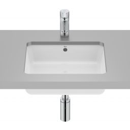 Roca Gap umywalka 40x35 cm prostokątna podblatowa biała A3270YE000