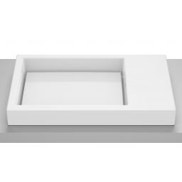 Roca Horizon umywalka 60x38 cm wpuszczana biała A32727500B