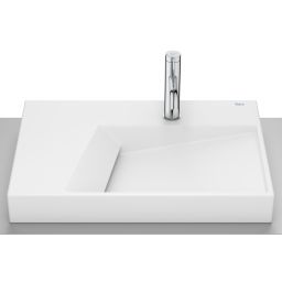 Roca Horizon umywalka 60x42 cm nablatowa biała A32727662B