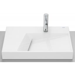 Roca Horizon umywalka 60x42 cm nablatowa biała A327276S0B