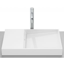 Roca Horizon umywalka 60x38 cm nablatowa biała A32727900B