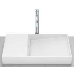Roca Horizon umywalka 60x38 cm nablatowa biały mat A32727962B