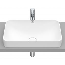 Roca Inspira umywalka 55x37 cm prostokątna wpuszczana biała A327534620