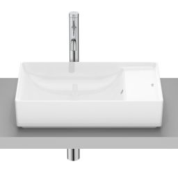 Roca Ona umywalka 55x34,5 cm prostokątna nablatowa biała A32768CS00