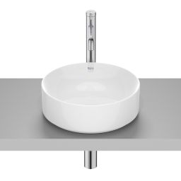 Roca Ona umywalka 37x37 cm okrągła nablatowa biała A32768JS00