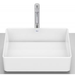 Roca Tura umywalka 45x35 cm prostokątna nablatowa biała A327691000