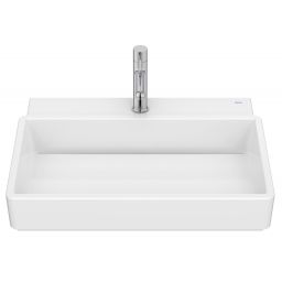 Roca Tura umywalka 60x43 cm prostokątna ścienna-nablatowa biała A327694S00