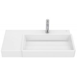Roca Tura umywalka 80x43 cm prostokątna ścienna-nablatowa biała A327696000
