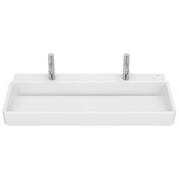 Roca Tura umywalka 100x43 cm prostokątna meblowa-nablatowa biała A327699000