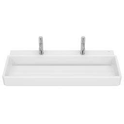 Roca Tura umywalka 100x43 cm prostokątna ścienna-nablatowa biała A327699S00